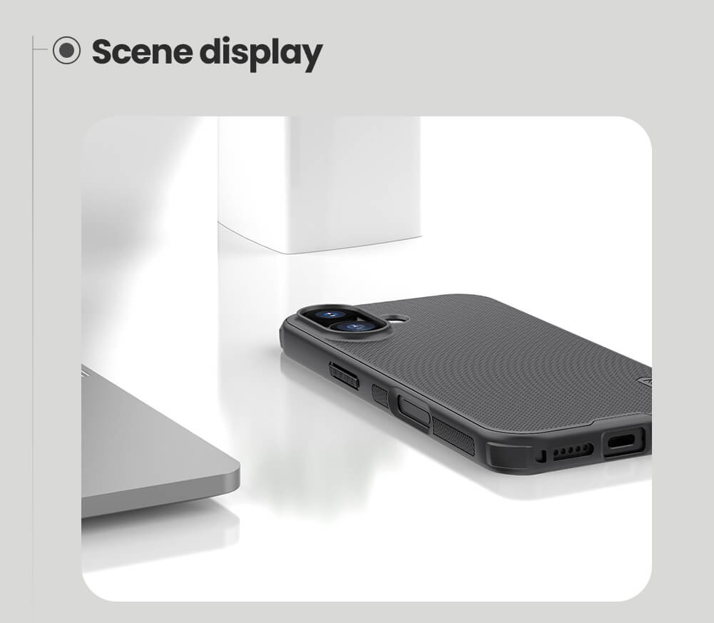 Чехол-крышка NILLKIN для Apple iPhone 17 6.3 (2025) (серия Frosted shield Pro Magnetic case)